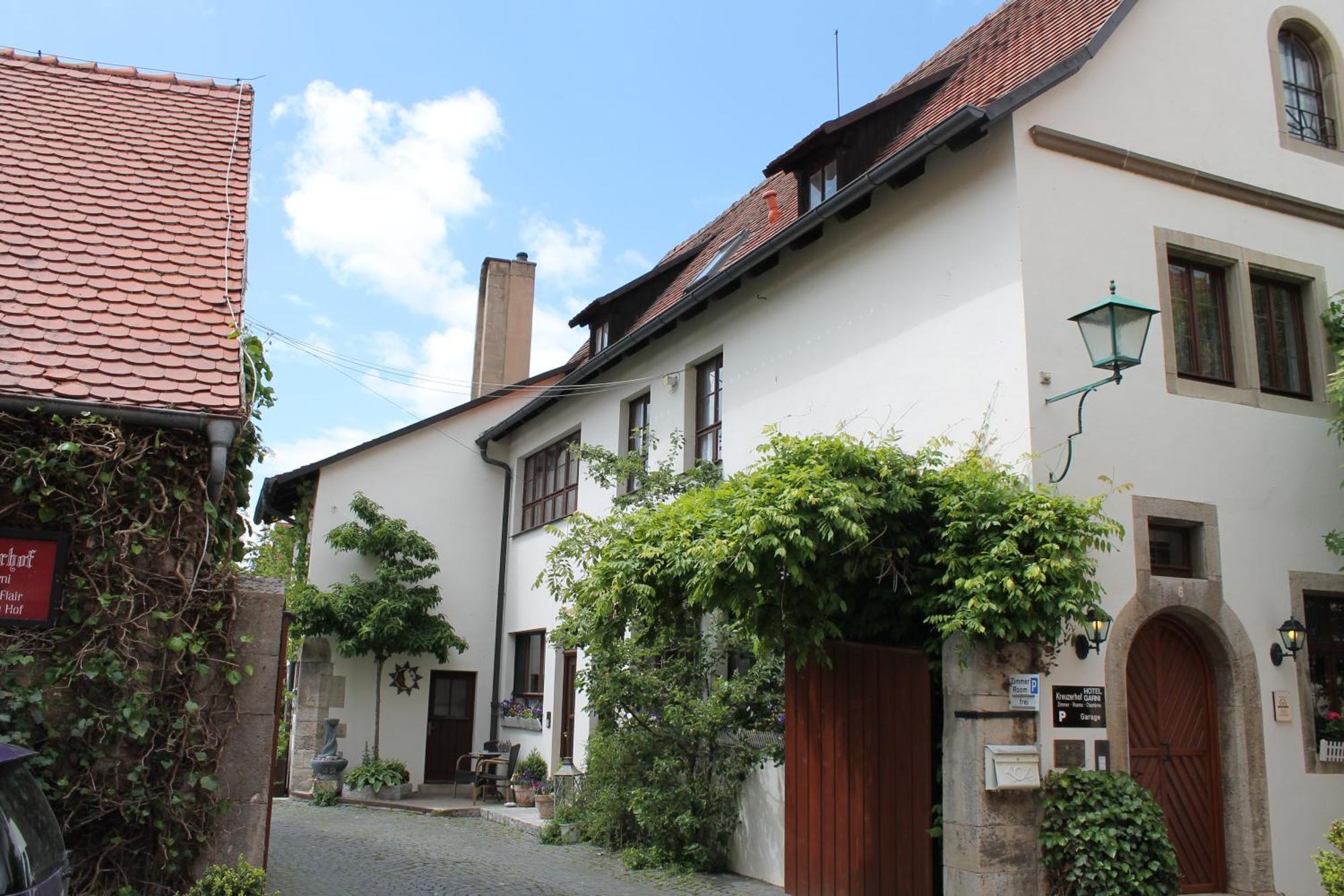 Kreuzerhof Hotel Garni Rothenburg ob der Tauber Exterior foto
