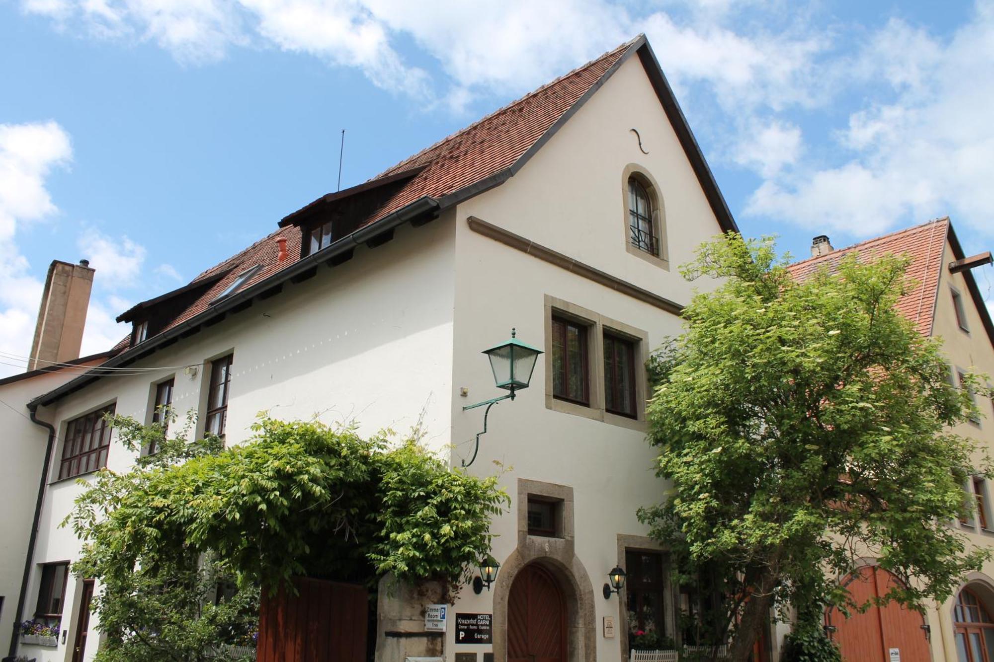 Kreuzerhof Hotel Garni Rothenburg ob der Tauber Exterior foto